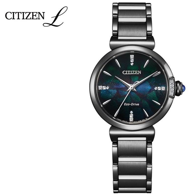 LAYERS of TIME ときの積層 シチズン 腕時計 CITIZEN 時計 シチズンエル EM1067-88E CITIZEN L ブランド時計 100周年記念 構造色文字板 レディース 腕時計 ブラック ソーラー ソーラー エコドライブ 女性 仕事 社会人 お祝い 贈り物 人気 おすすめ おしゃれ ブランド