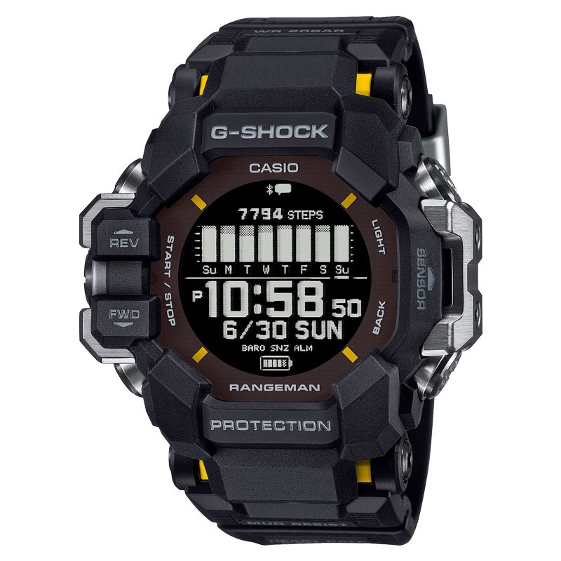 【最大5000円OFFクーポン+全商品ポイントUP！】 カシオ 腕時計 CASIO 時計 G-SHOCK GSHOCK ジーショック レンジマン メンズ 男性 GPS 電波 ソーラー ソーラー電波 電波時計 電波ソーラー デジタル スポーツ ランニング 日付 曜日 タイマー 彼氏 夫 旦那 様 パパ 父 息子