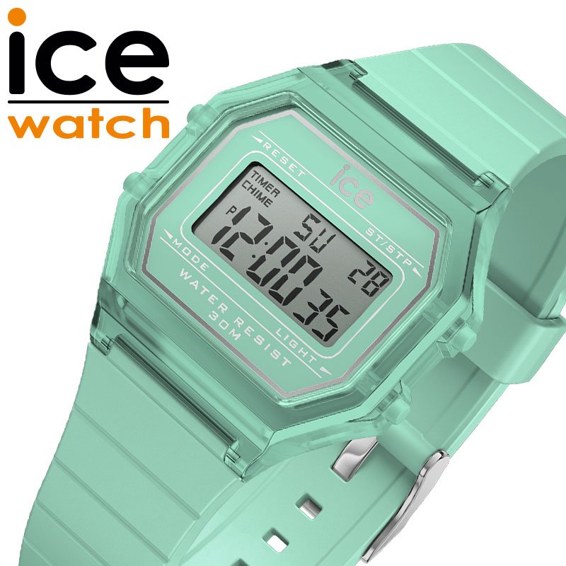 【10%OFF】アイスウォッチ 腕時計 ICEWATCH 時計 アイスデジットレトロ 女性 レディース シリコン シリコンベルト ICE-022889 日付 曜...