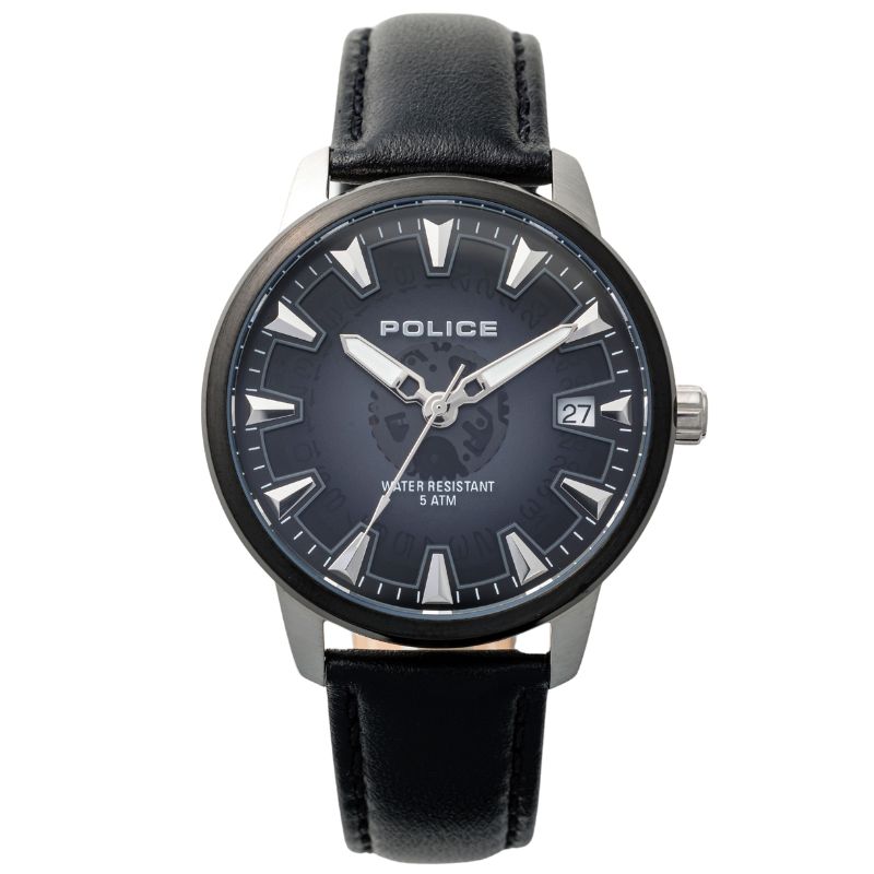 【ネックレスセットでお得】ポリス 腕時計 リアクター POLICE Reactor メンズ ブラック 時計 REACTOR-BK 人気 彼 彼氏 大学生 新社会人 おすすめ おしゃれ ブランド プレゼント ギフト【正規品】