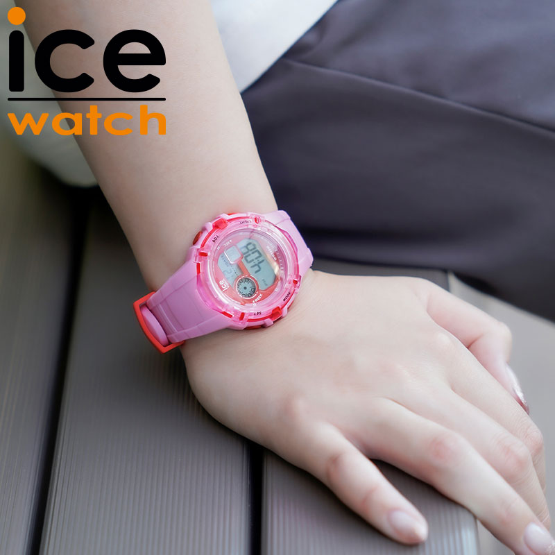 アイス ウォッチ 腕時計 アイスデジット エクスプローラー ICE WATCH レッド ICE digit explorer レディース 女性 レッド ピンク 時計 ICE-023268 人気 おすすめ おしゃれ ブランド プレゼント ギフト【正規品】