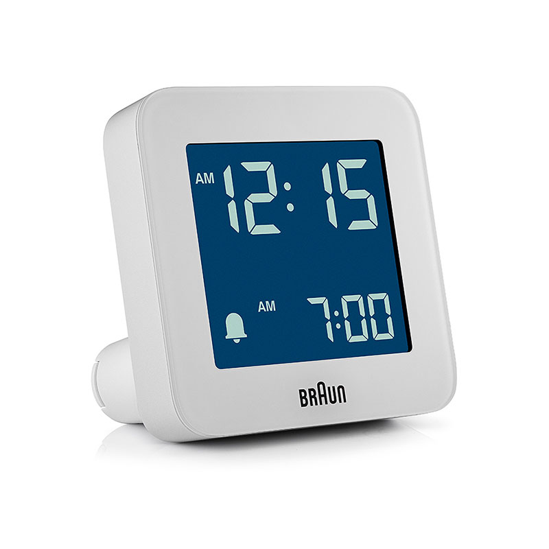ブラウン 置時計 デジタルアラームクロック BRAUN ブラウン置時計 BC09W DIGITAL ARALM CLOCK ホワイト 目覚まし時計 デジタルクォーツ BC09W 人気 おすすめ おしゃれ ブランド プレゼント ギフト【正規品】 [2]