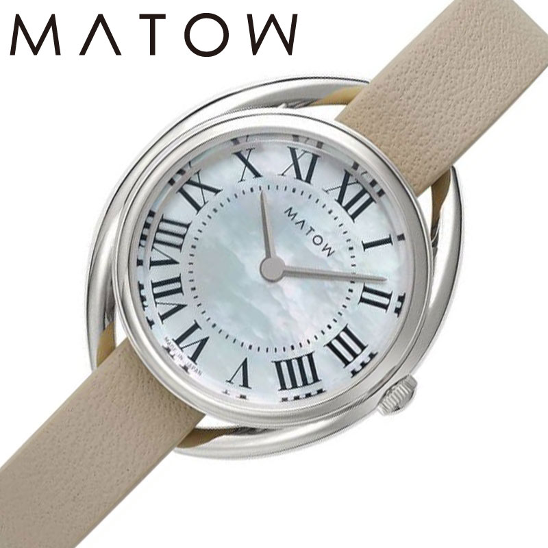 マトウ 腕時計 四季 春 かすみ草 MATOW Shiki レディース マザーオブパール グレー 時計 ソーラー MW001005-SS-GRY 人気 おすすめ おしゃれ ブランド プレゼント ギフト【正規品】のサムネイル