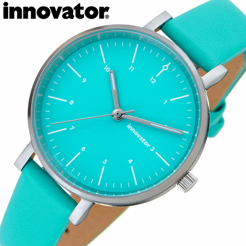 イノベーター 腕時計 エンケル innovator ENKEL レディース ブルー 時計 クォーツ IN-0008-HS21 人気 おすすめ おしゃれ 水色文字...