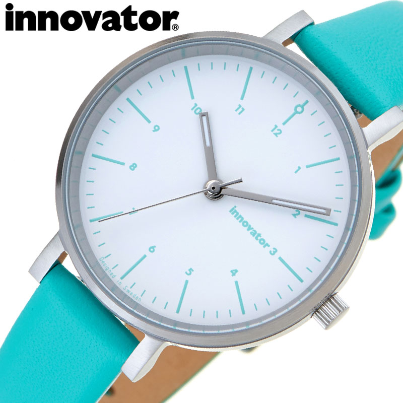 イノベーター 腕時計 エンケル innovator ENKEL レディース ホワイト ブルー 時計 クォーツ IN-0008-HS24 人気 おすすめ おしゃれ...