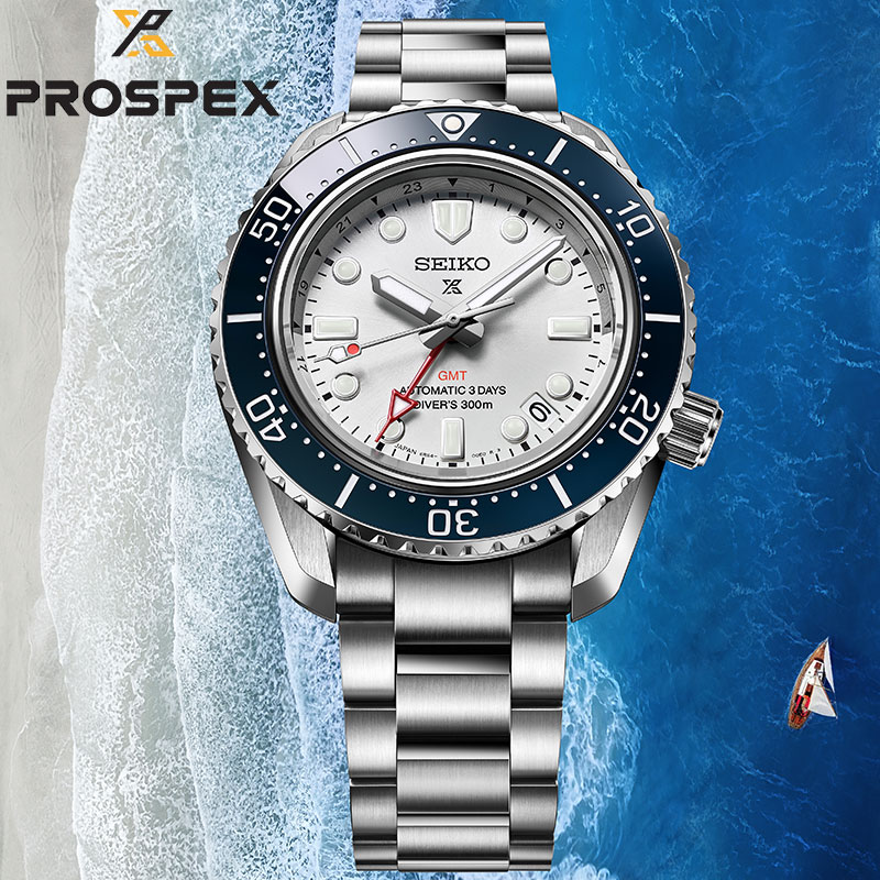 �������� �ӻ��� �ᥫ�˥�������С��� 1968 �إ�ơ��� GMT SEIKO PROSPEX Diver Scuba ��� �ۥ磻�� ����С� ���� ����...