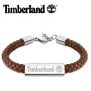 ティンバーランド アクセサリー Timberland ブレスレット バクスターレイク BAXTER LAKE メンズ アクセサリー バングルカラー:ブラウン TDAGB0001802 人気 おすすめ おしゃれ かっこいい カジュアル 牛革 ブランド プレゼント ギフト