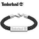 ティンバーランド アクセサリー Timberland ブレスレット バクスターレイク BAXTER LAKE メンズ アクセサリー バングルカラー:ブラック TDAGB0001804 人気 おすすめ おしゃれ かっこいい カジュアル 牛革 ブランド プレゼント ギフト