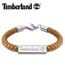 ティンバーランド アクセサリー Timberland ブレスレット バクスターレイク BAXTER LAKE メンズ アクセサリー バングルカラー:ベージュ TDAGB0001805 人気 おすすめ おしゃれ かっこいい カジュアル 牛革 ブランド プレゼント ギフト