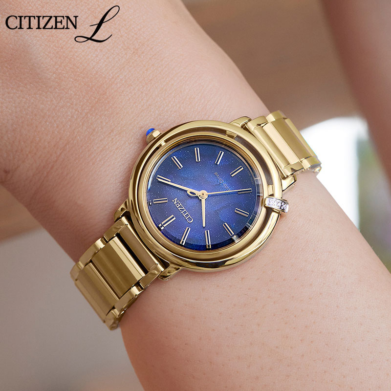  ӻ CITIZEN    ǥ ӻ ֥롼  顼 ƥ쥹 ٥ EM1099-57L ARCLY C...
