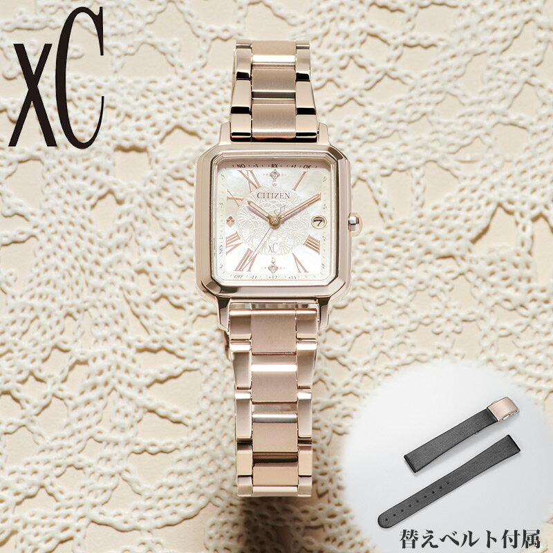 シチズン 腕時計 CITIZEN 時計 シチズン CITIZEN クロスシー xC レディース 白蝶貝（ホワイト） 女性 向け ステンレス ベルト 電波 ソーラー ES9506-54N シンプル カジュアル かわいい ビジネス オフィス ファッション 人気 おすすめ おしゃれ ブランド プレゼント ギフト