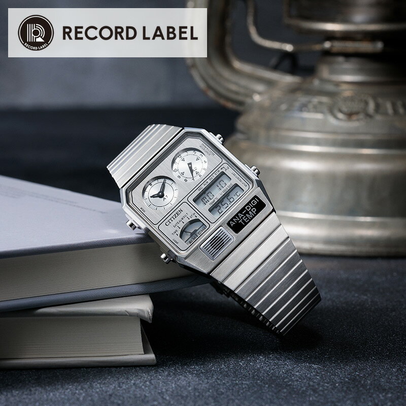 楽天腕時計を探すならウォッチラボシチズン 腕時計 CITIZEN 時計 シチズン CITIZEN レコードレーベル CITIZEN COLLECTION RECORD LABEL シルバー 男性 向け メンズ JG2101-51H レトロ シンプル かっこいい カジュアル ビジネス スーツスタイル ファッション 人気 おすすめ おしゃれ ブランド プレゼント