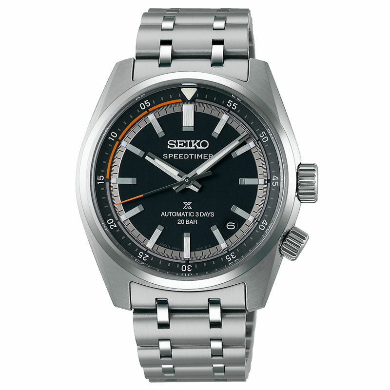 セイコー 腕時計 SEIKO 時計 プロスペックス スピードタイマー メカニカルクロノグラフ PROSPEX SPEEDTIMER メンズ メタル ベルト 腕時計 ブラック 機械式 自動巻き SBDC217 人気 おすすめ おしゃれ 防水 かっこいい シンプル カジュアル ビジネス ブランド プレゼント