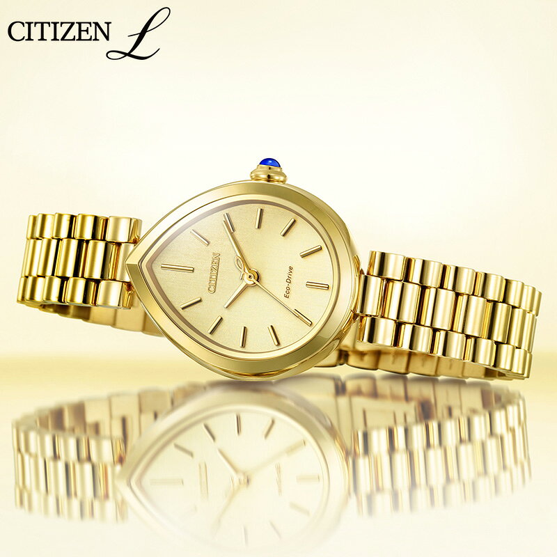 Rakuten - シチズン 腕時計 CITIZEN 時計 シチズンエル CITIZEN L レディース 腕時計 ゴールド ソーラー ステンレス ベルト EM1202-50P シンプル カジュアル かわいい ビジネス 華奢 高級感 ファッション 誕生日 記念日 恋人 夫婦 人気 おすすめ おしゃれ ブランド プレゼント ギフト