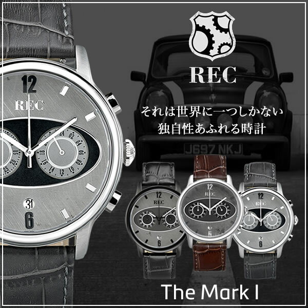 レック腕時計 REC時計 REC 腕時計 レック 時計 マークワン The Mark I Mini ミニ メンズ アナログ 革 レザー ベルト シンプル 車体 一点物 卒業 入学 就職 祝い 中学生 高校生 大学生 社会人 入試 受験 成人式 お祝い 冬 新社会人 プレゼント ギフト バレンタイン