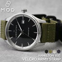 [HAMILTON n~g Ή xg]MOD VELCRO ARMY STRAP xN A[~[ Xgbv rv J 20mm O 22mm WY}X^[ iCxg v }WbNe[v oh ~^[ AEghA vxg rvxg ւxg ւoh JX^ s