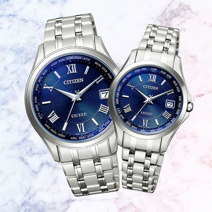 【62,400円引き】【24%OFF】 シチズン 時計 CITIZEN 腕時計 エクシード EXCEED メンズ ネイビー 電波 人気 ブランド 防水 限定 ワールドタイム 軽い 強い ペア お揃い カレンダー シンプル 仕事 スーツ 入試 受験 成人式 お祝い 冬 新社会人 母の日 プレゼント ギフト 観光