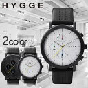 ヒュッゲ 時計 HYGGE 腕時計 2204 メンズ レディース 北欧 ミニマル シンプル 個性的 インテリア 人気 ブランド 革 レザー ペアウォッチ ユニセ...