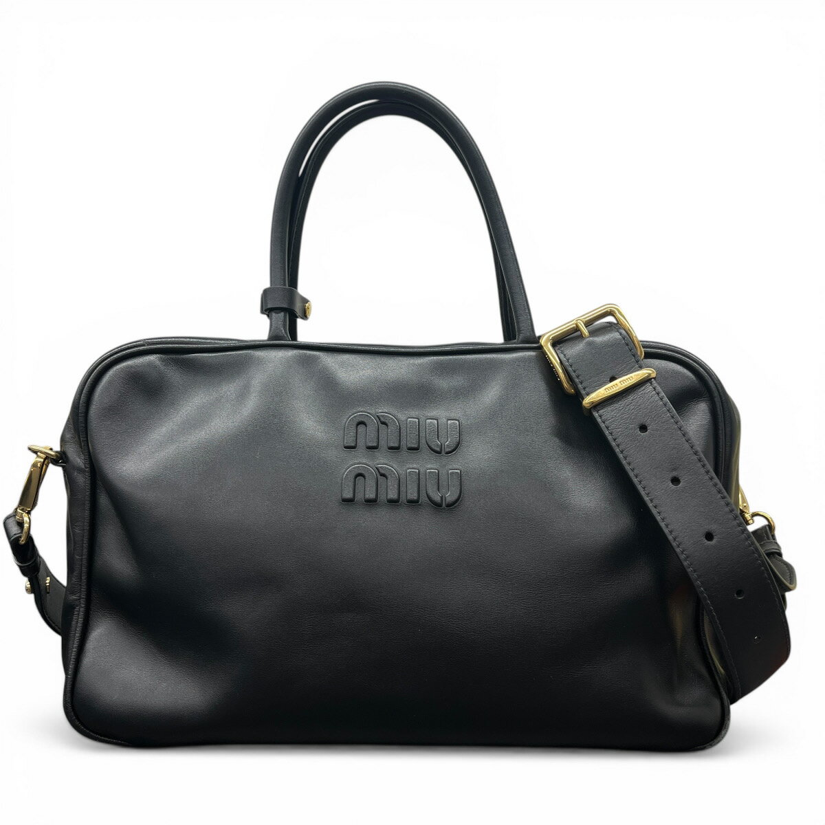 美品！ミュウミュウ☆ショルダーバッグ☆男女兼用OK MiuMiu＊CONTENITORE TRACOLLA＊ショルダーバッグ＊送料込 (MiuMiu