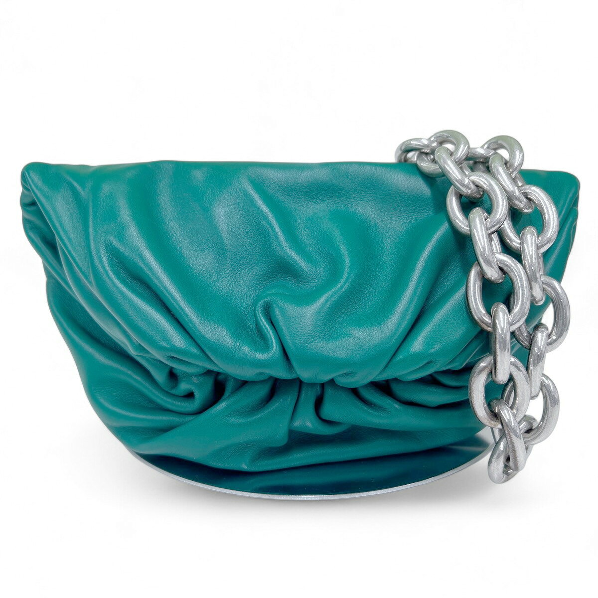 Rakuten - BOTTEGA VENETA 極美品 ボッテガヴェネタ The Chain Pouch Mini ザ チェーンポーチミニ ショルダーバッグ 651445 レザー ボディバッグ ベルトバッグ ポシェット RFID確認済 Aランク 中古 鑑定済