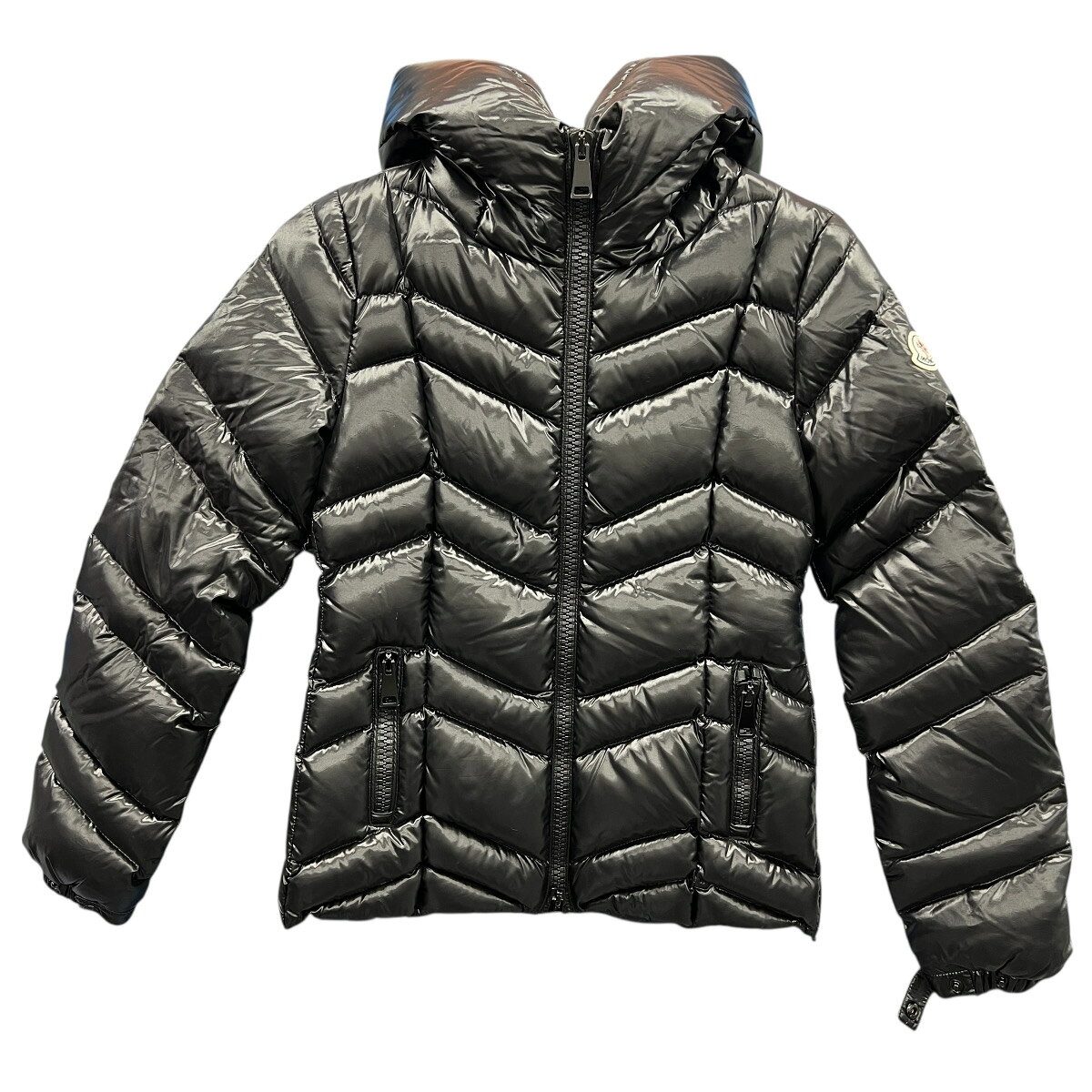 Rakuten - MONCLER 極美品 モンクレール FULIGULE フリグレ 46378 2018年 ダウンジャケット ナイロン フェザー ブラック サイズ0 レディース Aランク 中古 鑑定済 モンクレールダウン