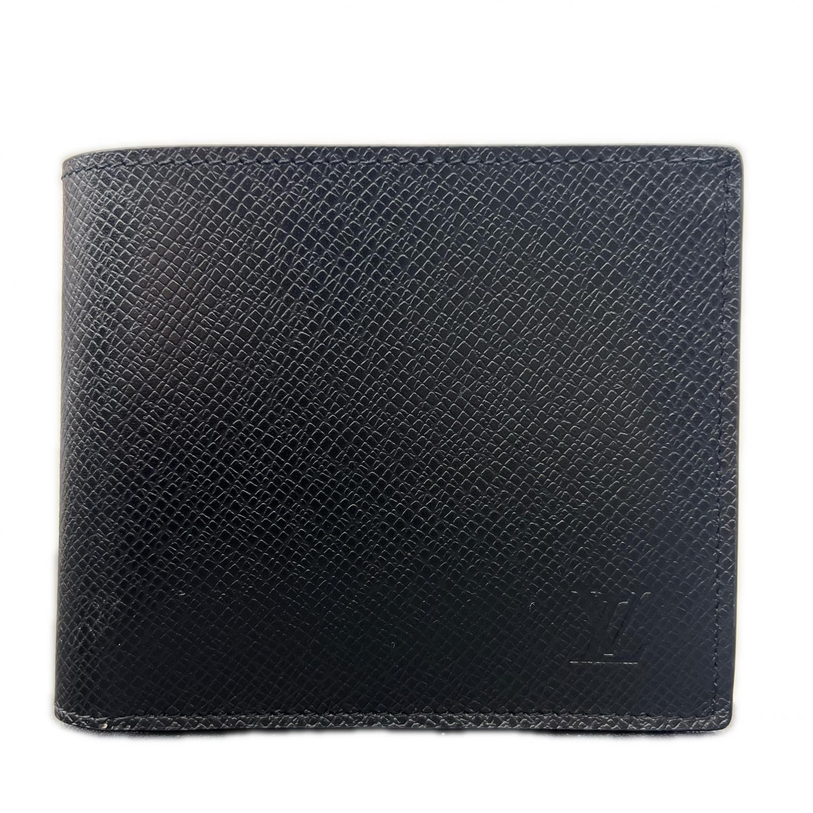 Rakuten - LOUIS VUITTON 展示品級 美品 ルイヴィトン ポルトフォイユ マルコNM タイガ 二つ折り財布 M30865 レザー RFID確認済 コンパクトウォレット LV SAランク 中古 鑑定済 ヴィトン財布【定価114,400円】