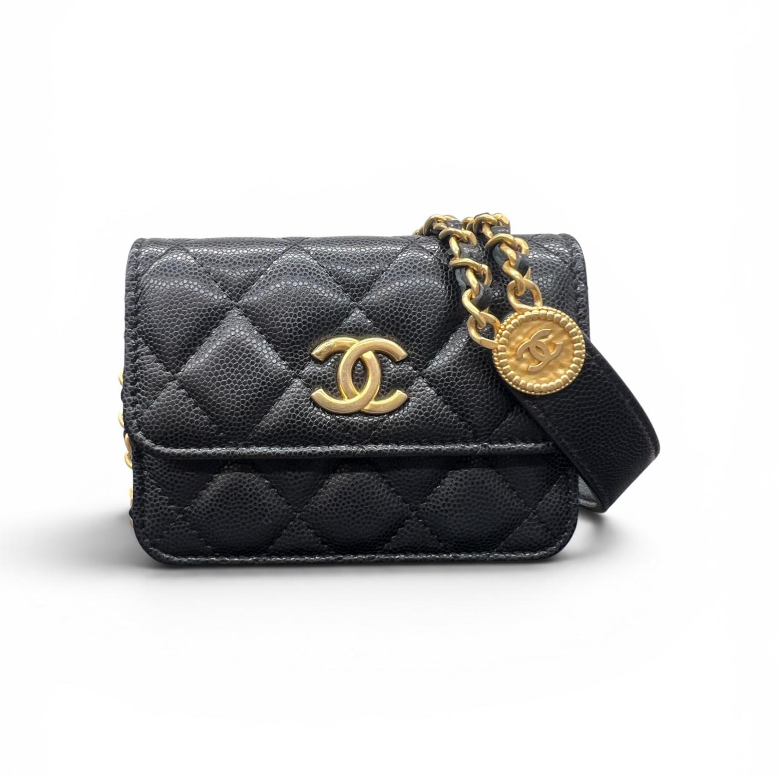 楽天市場】chanel シャネル ミニマトラッセ キャビアスキン（カラー