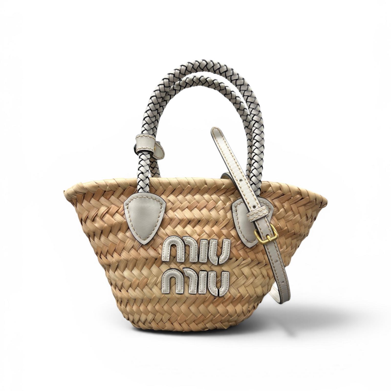 楽天市場】miumiu かごバッグの通販