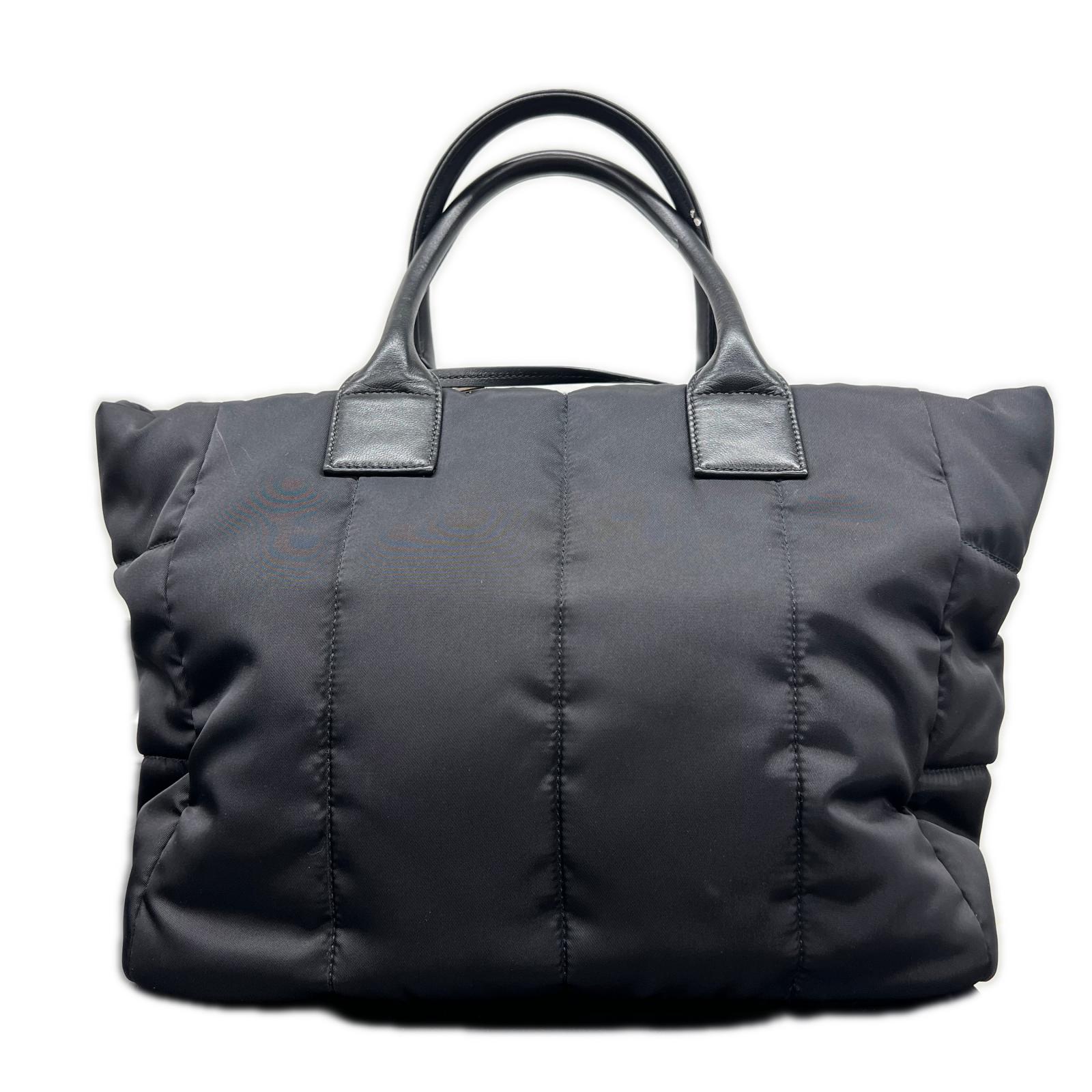PRADA 極美品 プラダ TESSUTO BOMBER テスートボンバー トライングルロゴ 2way ハンドバッグ ショルダーバッグ 1BG636 ナイロン レザー 三角プレート ロゴプレート キルティング Aランク 鑑定済 中古 プラダバッグ watch-master-10001771 ラグゼル 楽天市場店 サンプル画像3
