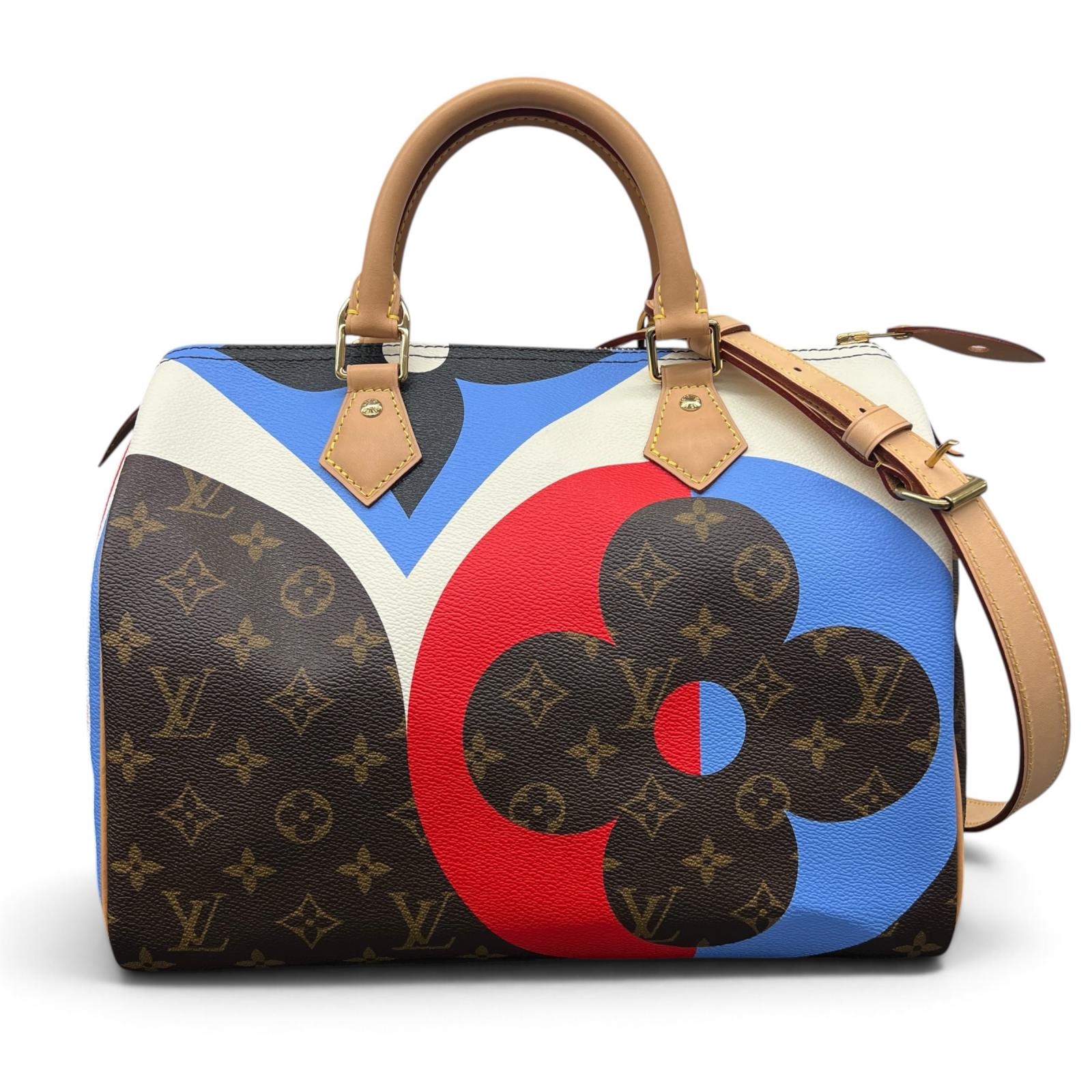 楽天市場】louis vuitton ルイ ヴィトン ミニ スピーディ マルチカラー