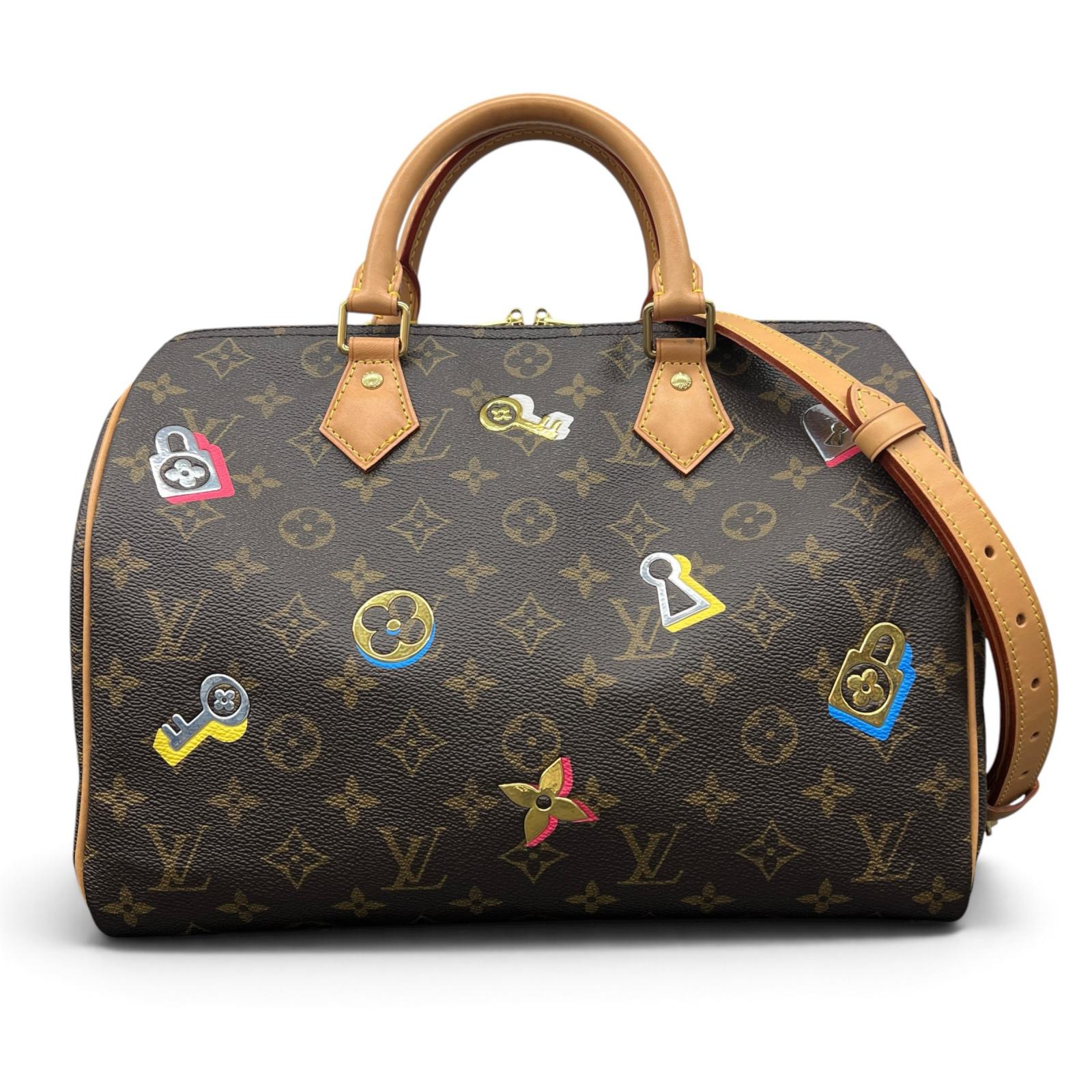 楽天市場】louis vuitton ルイ ヴィトン ミニ スピーディ マルチカラー