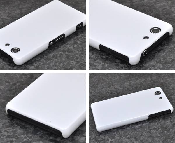 Xperia Z3 Compact SO-02G ホワイトハードケース 白 ドコモ docomo ソニー エクスペリアz3 コンパクト スマートフォンカバー スマホカバー 人気 おしゃれ オススメ so02g - 2