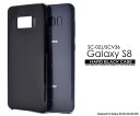 スマホケース Galaxy S8 SC-02J / SCV36 ケース ブラック 黒 ギャラクシーs8 カバー 携帯ケース スマホカバー docomo au エ...