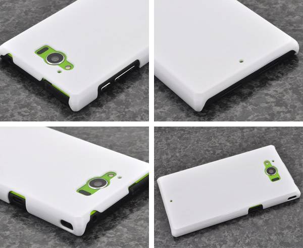 送料無料 AQUOS SERIE SHV32 ケース ホワイト 白 ハード アクオス セリエ au エーユー カバー 携帯ケース ケース シンプル 無地 デコ スマホカバー 人気 おしゃれ オススメ ハードケース - 2
