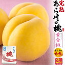 最上等級 あら川の桃 黄金桃 5個〜6個入り 約2kg 赤秀品 あらかわの桃 荒川の桃 完熟 桃 もも モモ 贈答用 和歌山産 桃源郷 大玉サイズ 特産品 旬の...