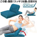 ショップジャパン ゴロネックス GORONEX 座椅子型フィットネスマシン 腹筋マシン 筋トレ ダイエット 骨盤ケア 姿勢矯正 エクササイズ 骨盤クッション 猫背 腰痛 トレーニング イス 椅子 ごろ寝 腹筋マシーン ソファ テレワーク クッション 健康グッズ 腰痛対策 SHOPJAPAN