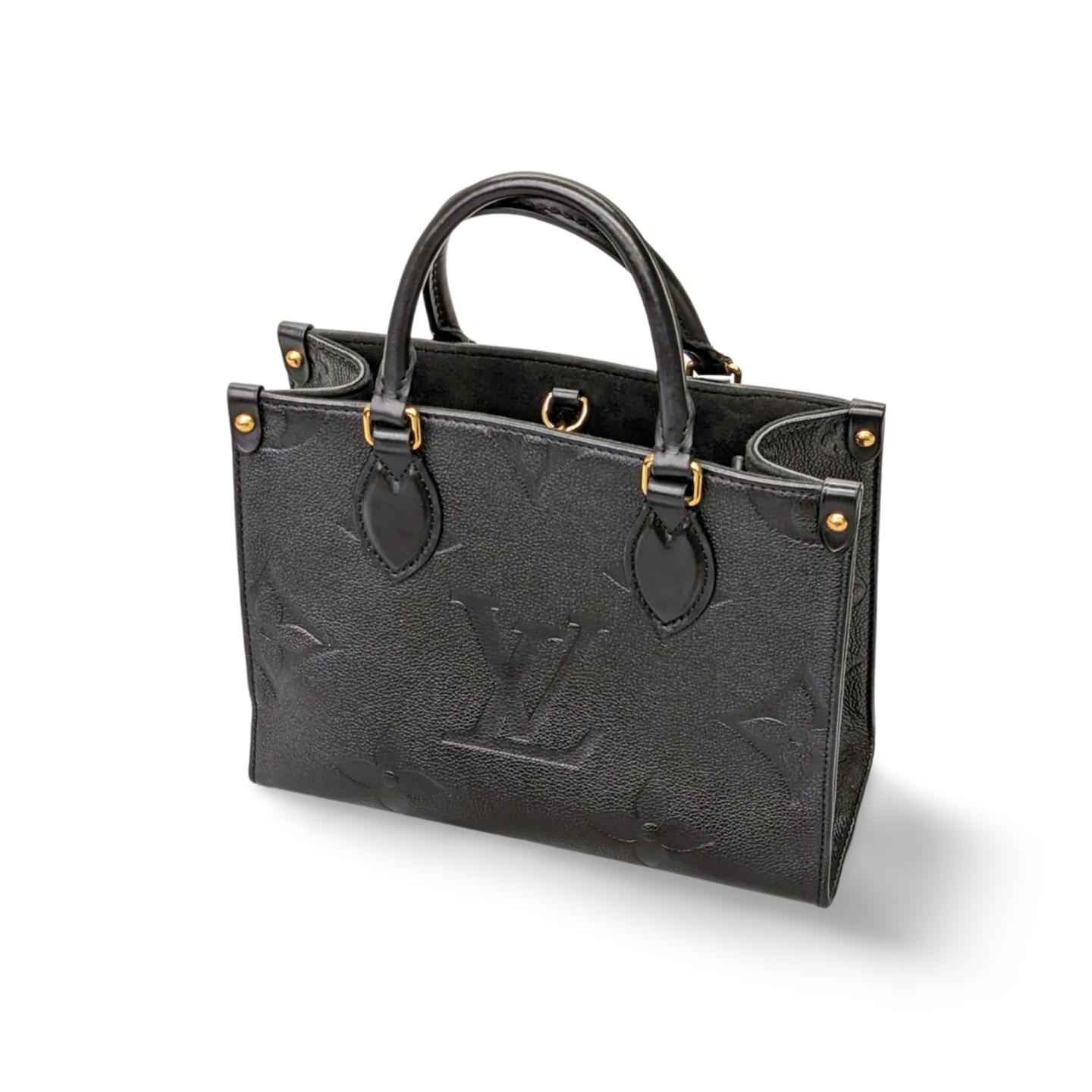 【中古】 LOUIS VUITTON ルイ・ヴィトン トートバッグ M45653 モノグラム アンプラント オンザゴー PM 290