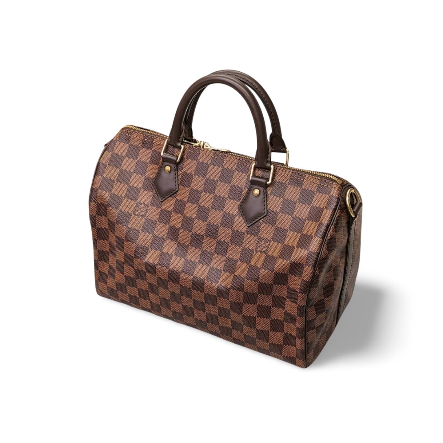 【中古】 LOUIS VUITTON ルイ・ヴィトン スピーディ ボストンバッグ ダミエ N41367 ダミエ スピーディ・バンドリエール30 345