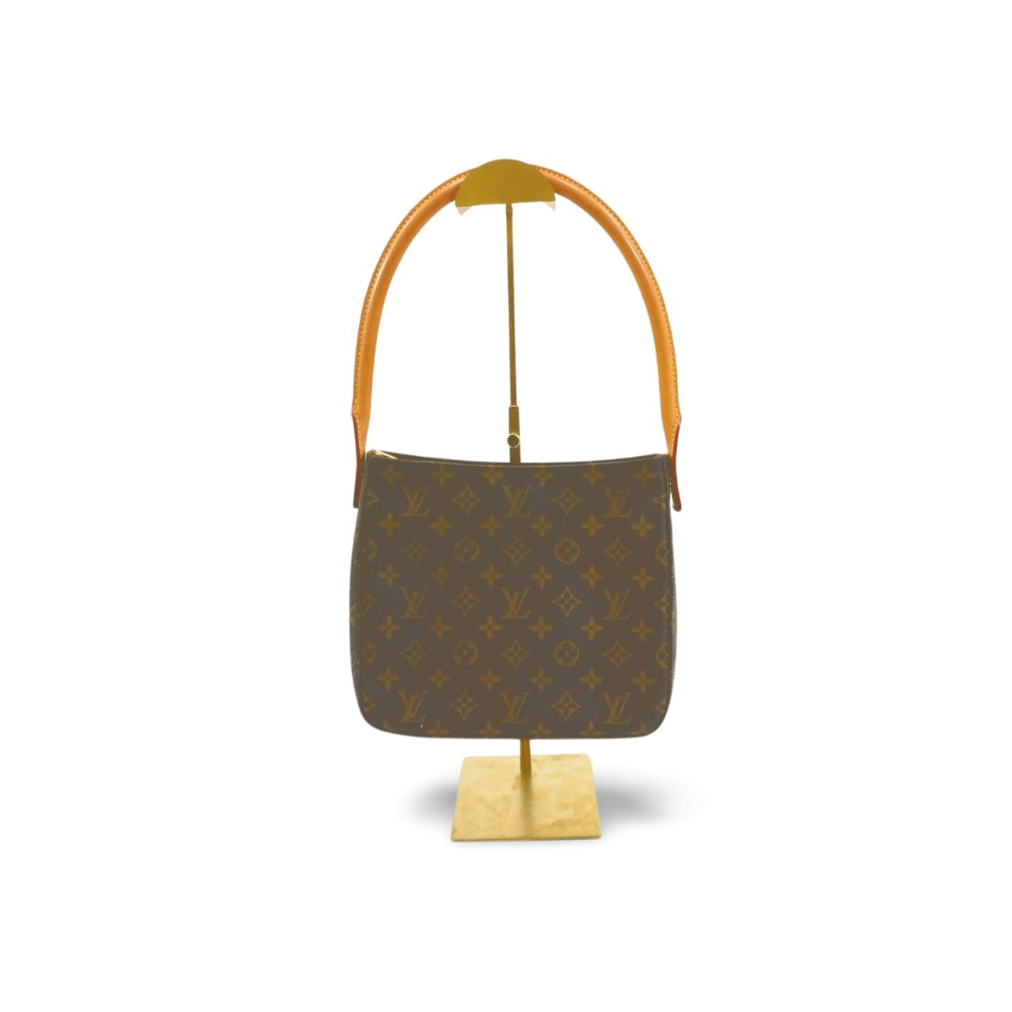 【中古】 LOUIS VUITTON ルイ・ヴィトン M51146 ルーピングMM モノグラム レディース ショルダーバッグ..