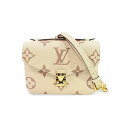 ルイヴィトン　ポシェット 【未使用】 LOUIS VUITTON ルイ・ヴィトン M45596 ポシェット・メティス MM 　アンプラント クレーム×ボワドローズ 1174