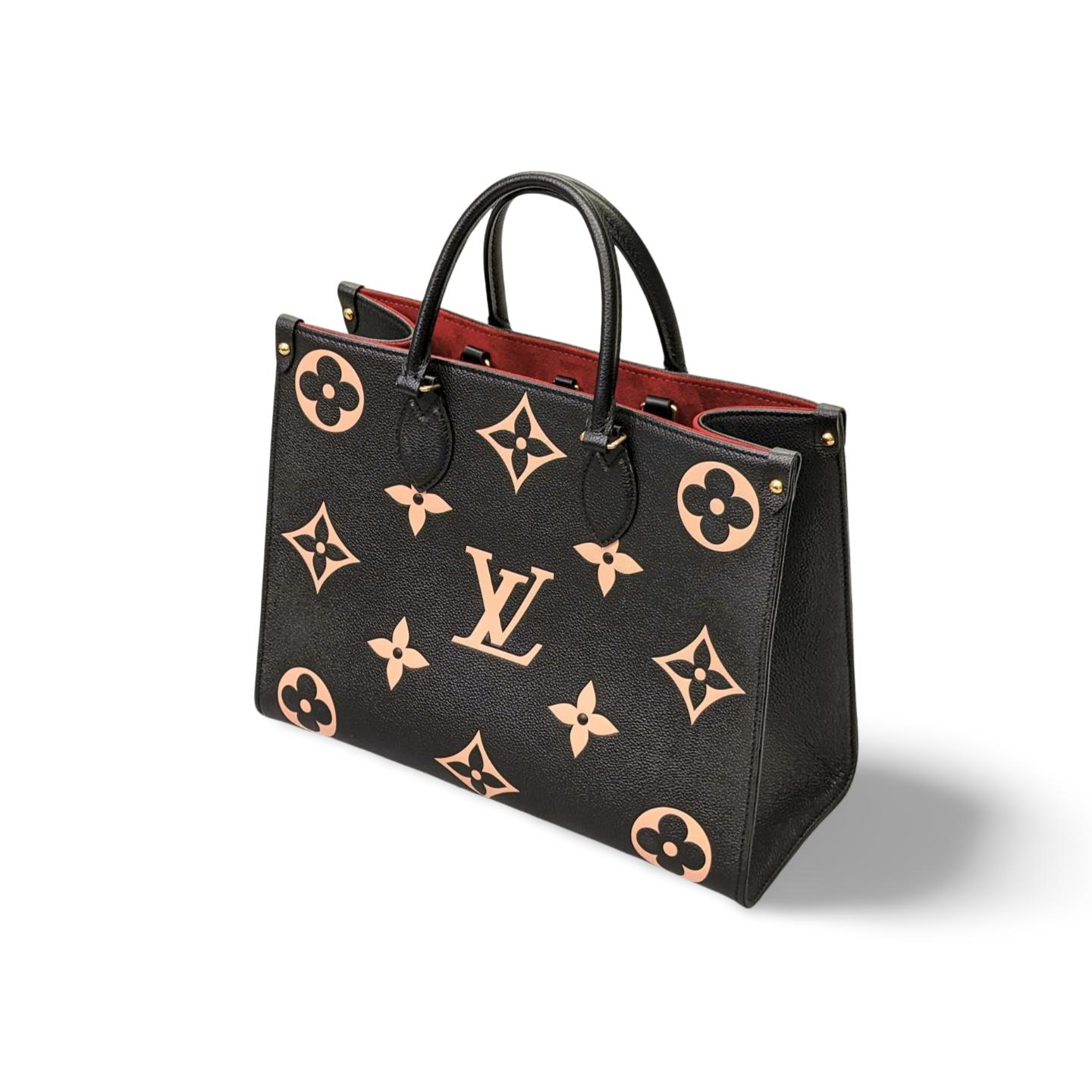 【中古】 LOUIS VUITTON ルイ・ヴィトン セット ルイヴィトン M45495 オンザゴーMM モノグラム・アンプラント 977