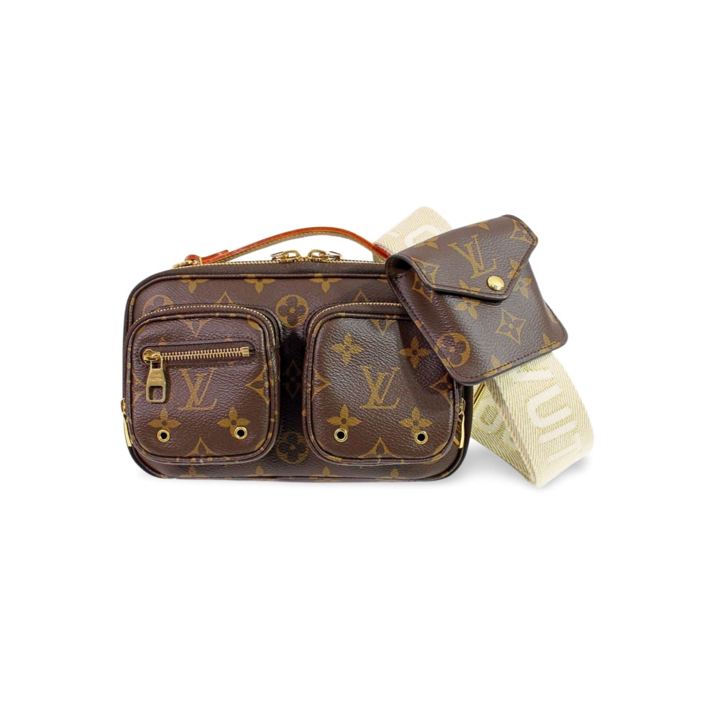 【中古】 LOUIS VUITTON ルイ・ヴィトン M80446 ユーティリティクロスボディ ボディバッグ・ウエストポーチ モノグラム 1215