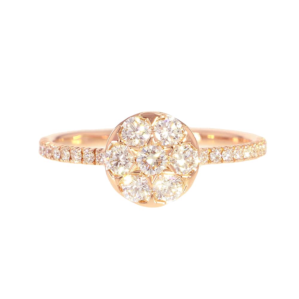 カルティエ リング エタンセル ドゥ カルティエ ダイヤモンド25P K18PG リングサイズ51 B4225000 Cartier 指輪 【安心保証】 【中古】 カルティエ リング カルティエ レディース Cartier 中古