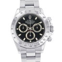 ロレックス コスモグラフ デイトナ F番 116520 ROLEX 黒文字盤 【安心保証】 【中古】 ...