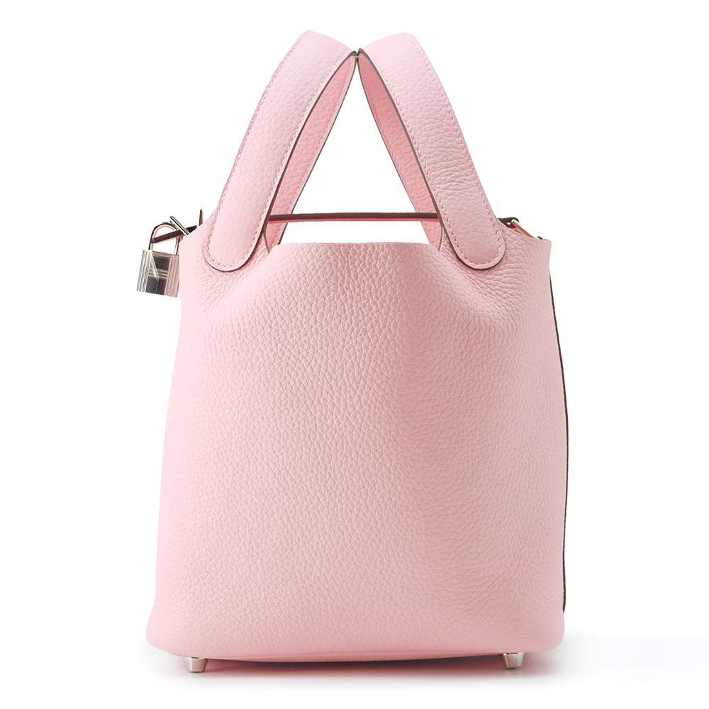 エルメス ハンドバッグ ピコタンロックPM ローズサクラ/シルバー金具 トリヨンクレマンス B刻印 【中古】 エルメス ピコタンロック ピコタン エルメス バッグ エルメス レディース HERMES Picotin Lock HERMES BAGのサムネイル