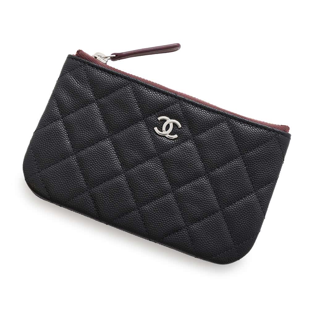 シャネル ミニポーチ マトラッセ ココマーク キャビアスキン A82365 CHANEL コインケース 小銭入れ 黒 シャネル ポーチ シャネル レディース CHANELのサムネイル