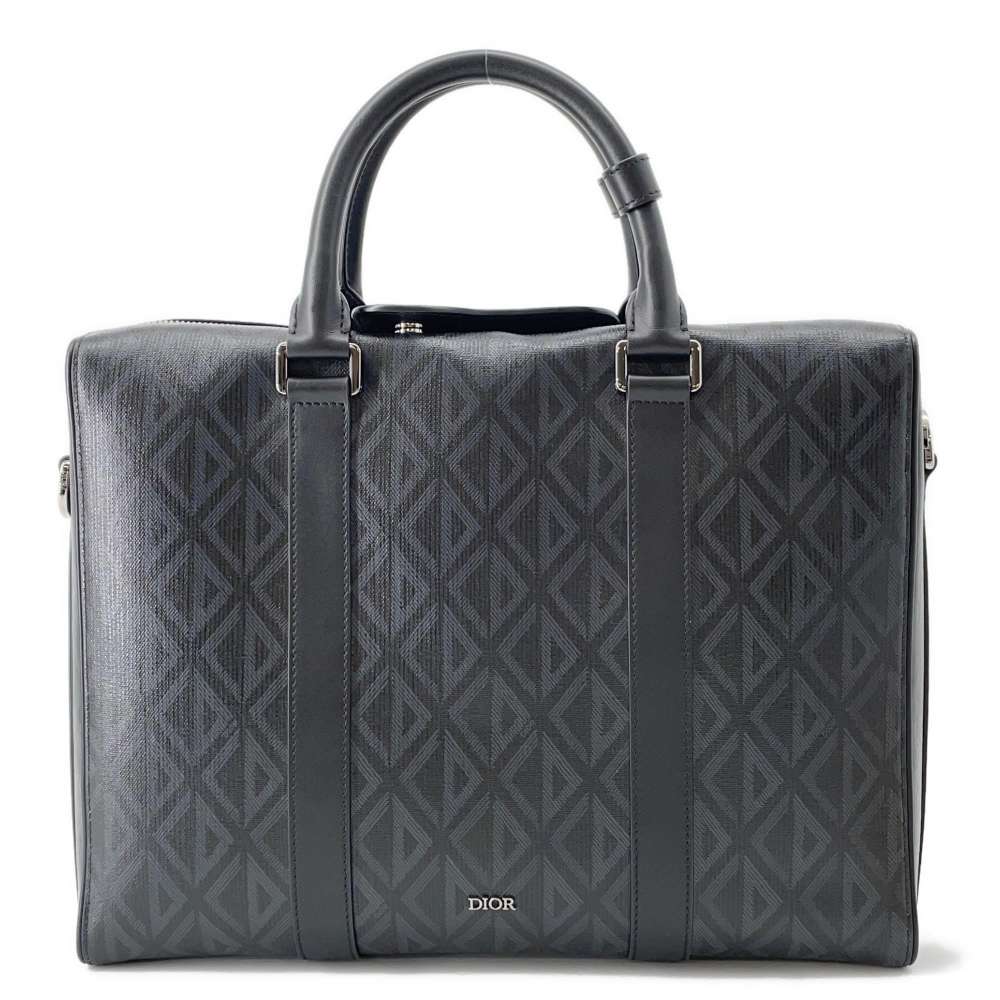 クリスチャン・ディオール ビジネスバッグ ランゴ レザー 1ADBR166CDP_H43E Christian Dior メンズ 黒 【中古】 クリスチャン・ディオール ブリーフケース ディオール メンズ Christian Dior BAG