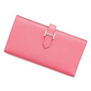 エルメス 長財布 ベアンスフレ ローズアザレ/シルバー金具 エプソンB刻印 HERMES 財布 【安心保証】 【中古】 エルメス 財布 エルメス HERMES ...