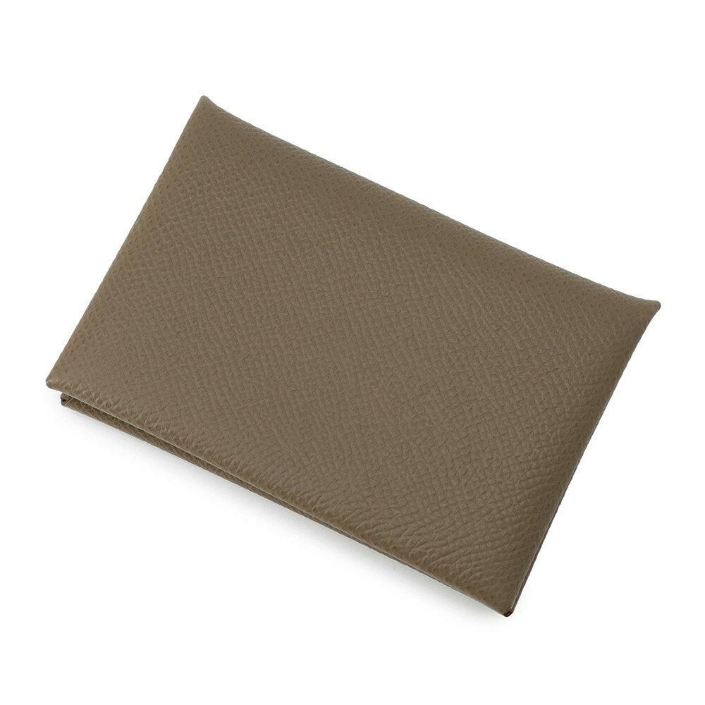 エルメス カードケース カルヴィ エトゥープ エプソン W刻印 HERMES 名刺入れ エルメス 名刺入れ エルメス カード HERMES CARD