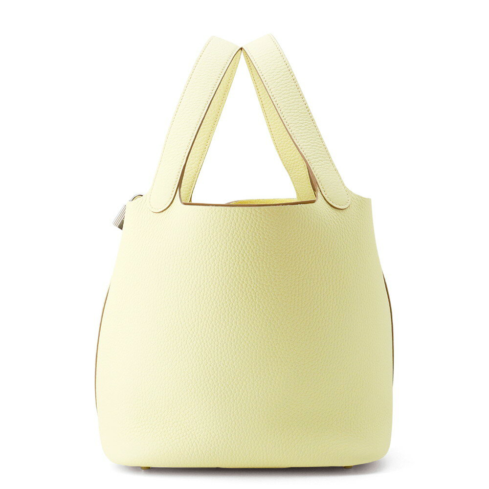 エルメス ハンドバッグ ピコタンロックMM ジョーヌミルトン/シルバー金具 トリヨンクレマンス K刻印 【中古】 エルメス ピコタンロック ピコタン エルメス バッグ エルメス レディース HERMES Picotin Lock HERMES BAG 中古のサムネイル